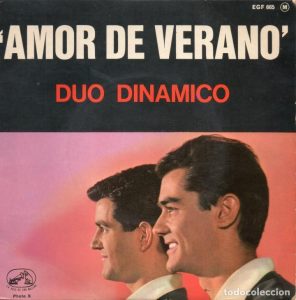 Duo Dinamico-Amor de verano-Portada del Single-mdmesuena.com
